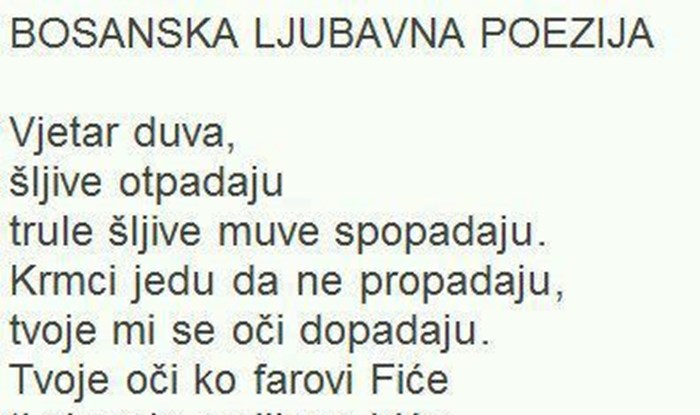 Bosanska poezija