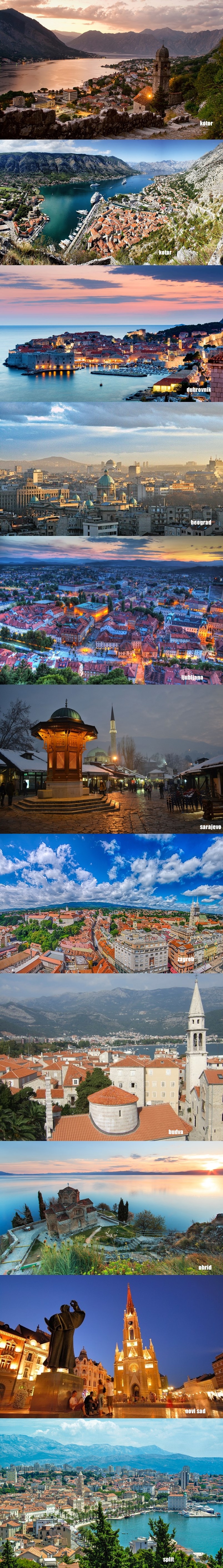 imala je bivša juga ljepih gradova