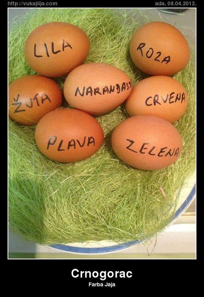 Crnogorsko farbanje jaja