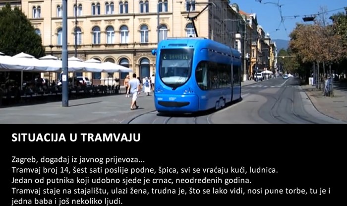 BORBA PUTNIKA U 14-ici: Cijeli tramvaj vrištao od smijeha na spuštanje bahatoj rasistici!
