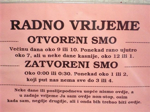 Nije nam najjasnije.