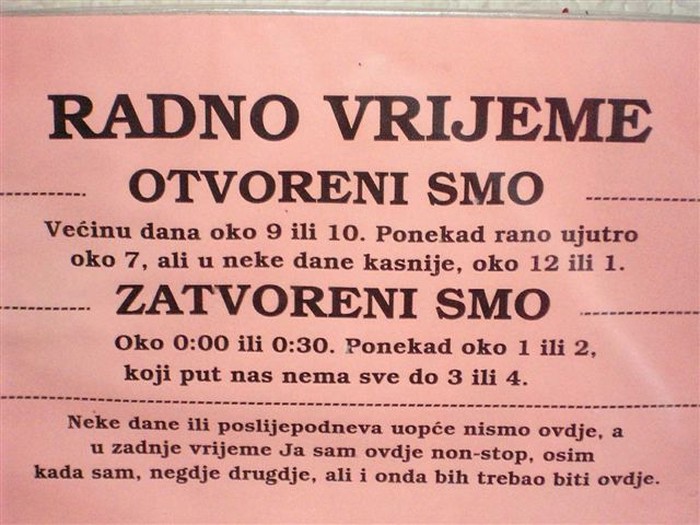 Nije nam najjasnije.