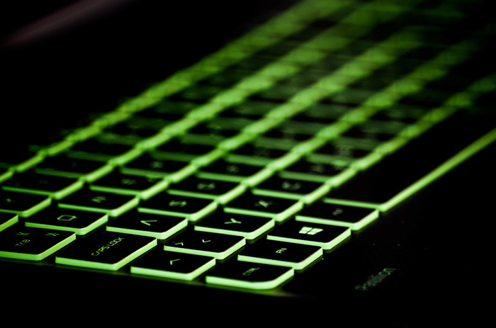 Green backlight