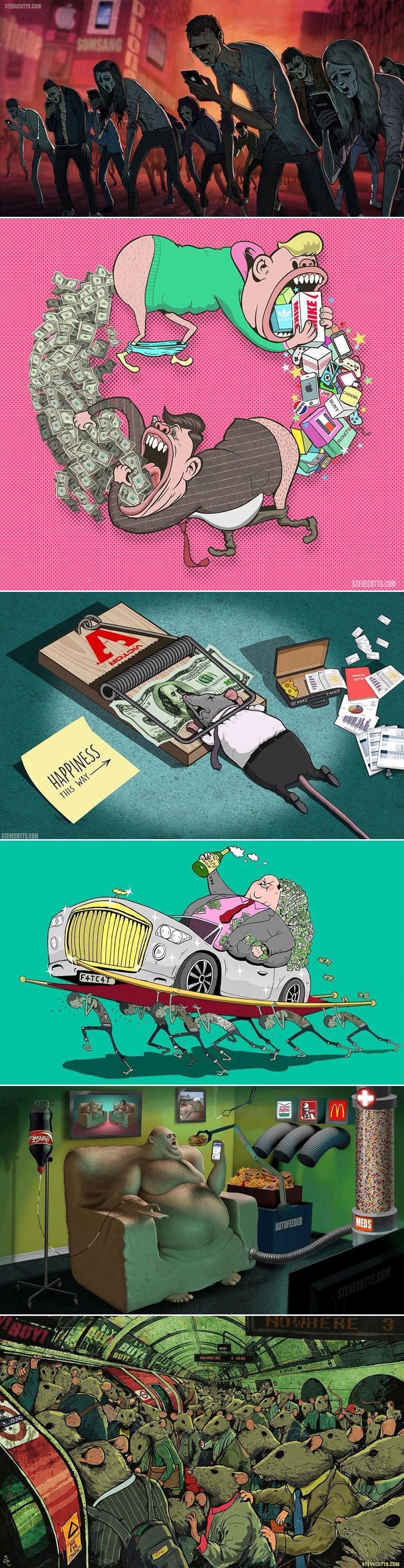 GALERIJA: Kad se maknu sjajne maske i šljašteće samozavaravanje, društvo je ovo?