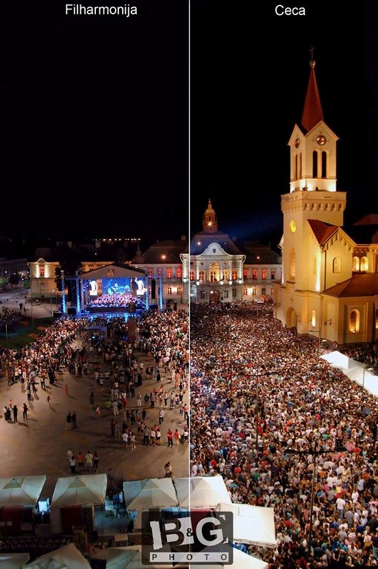 Filharmonija protiv Cece
