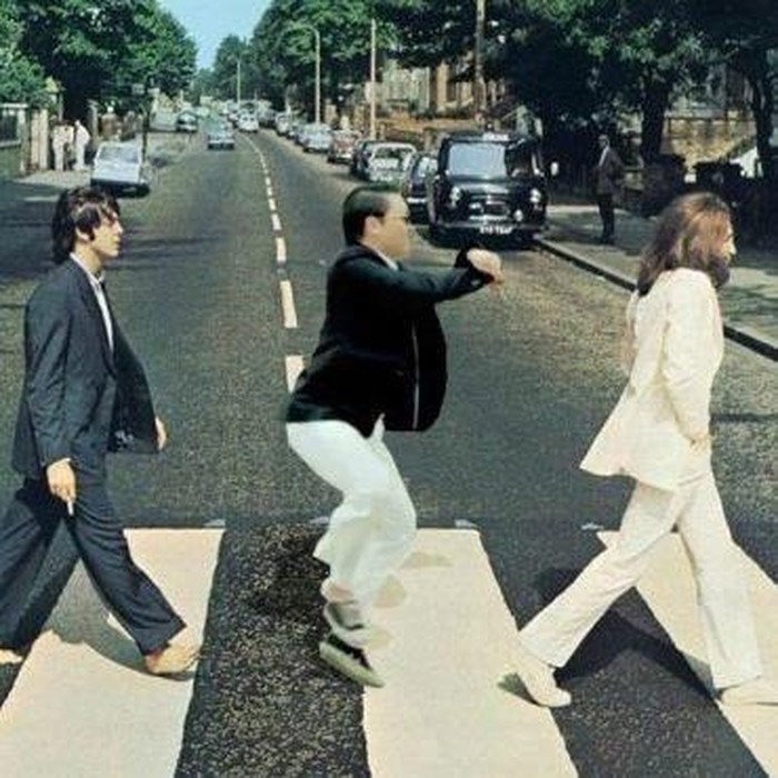 Abbey Gangnam Style!