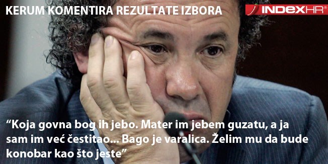 Kerum jebe sve po spisku