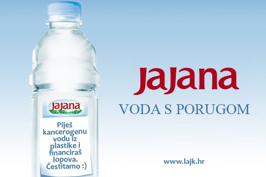 Jajana - Voda s porugom!