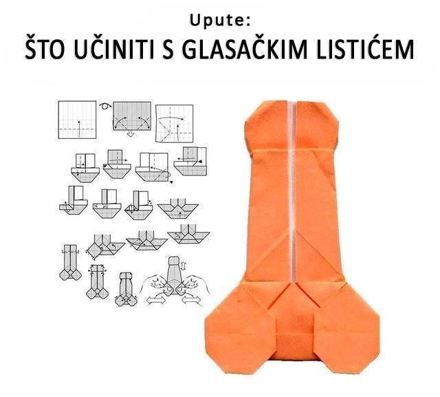 Što s glasačkim listićem