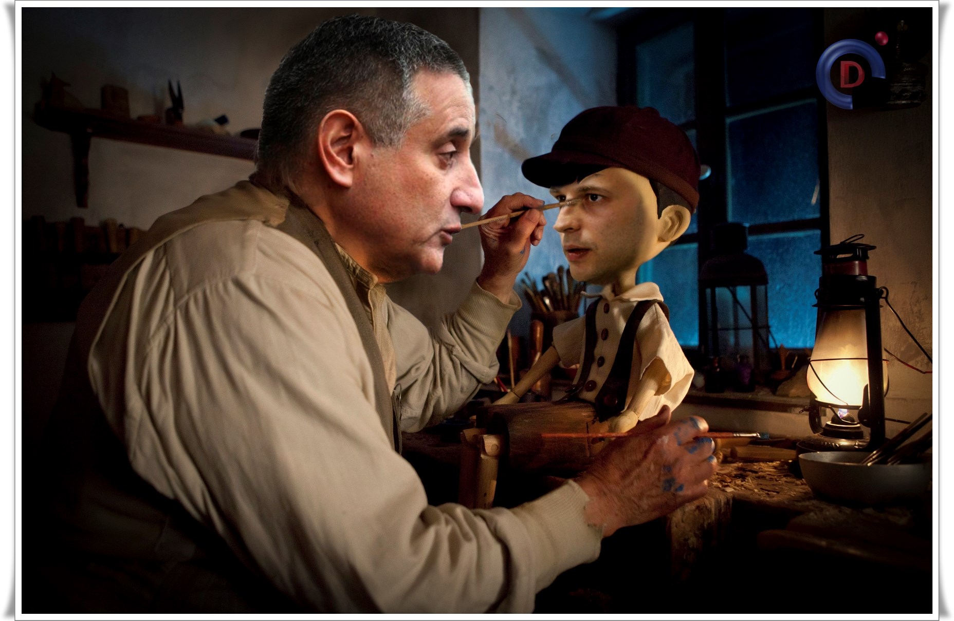 Evo, još maaalkice...dva, tri poteza kistom i evo vođe mog projekta: ''Kako doći na vlast u RH''