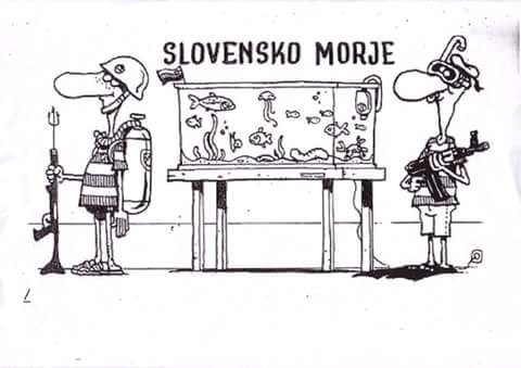 SATIRA: Slovensko more