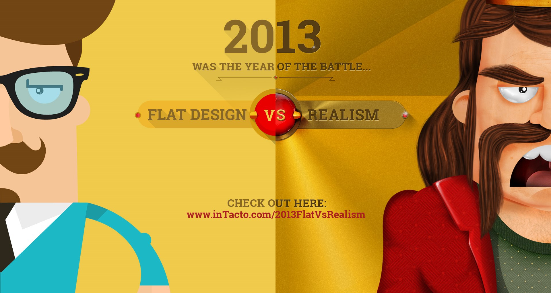 FLAT DESIGN vs REALISM