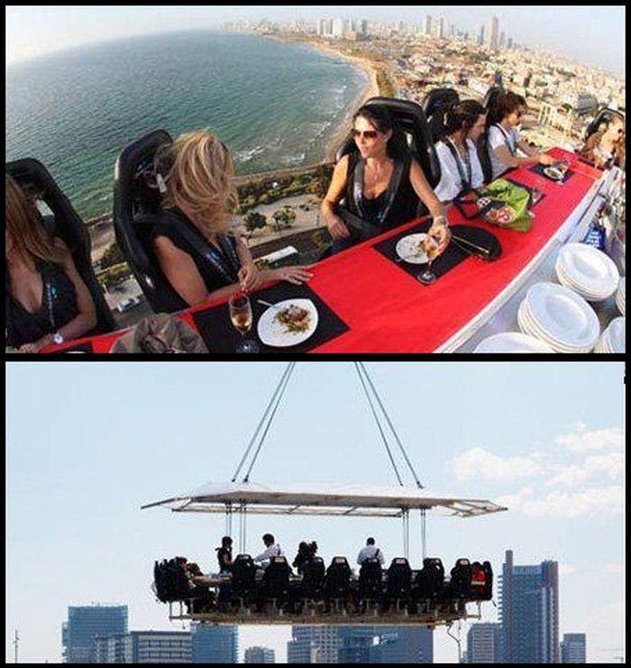 Restoran u zraku? Da Li Biste Se Vi Usudili?