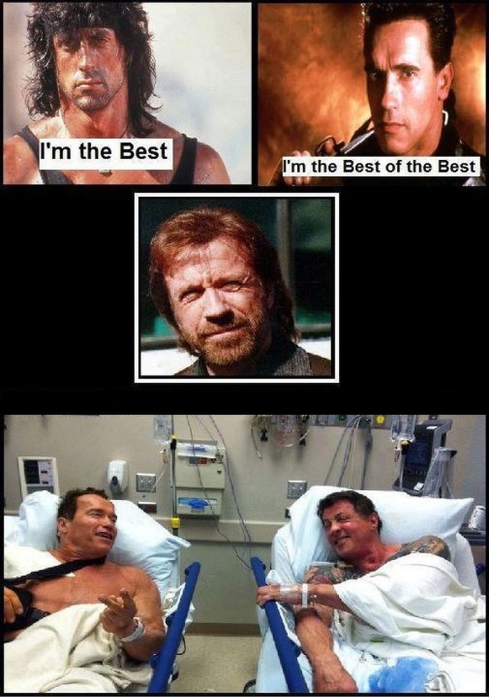 Chuck Norris zna što su oni to htjeli reći...