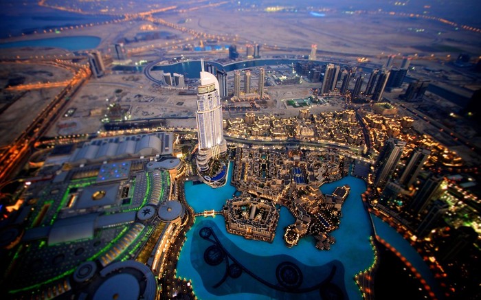 Evening in Dubai
