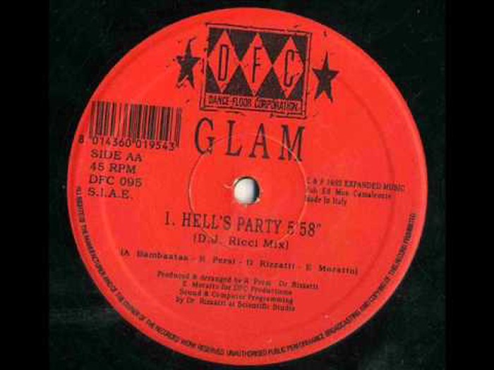 GLAM - Hells Party (DJ Ricci Mix) 1992