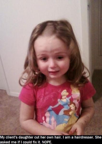 Ošišala se sama pa uplakana pitala frizera može li popraviti