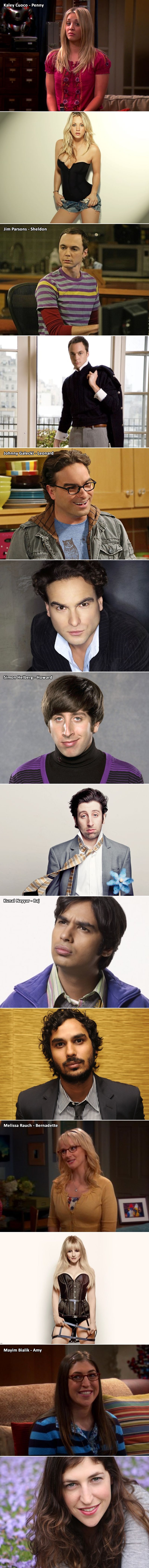 Ovako ekipa "Teorije Velikog praska" ZAPRAVO izgleda!