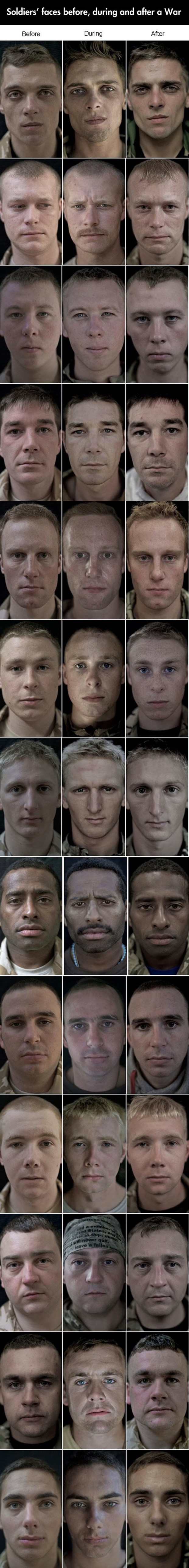 GALERIJA: Izmučeni pogled vojnika nakon strahota rata