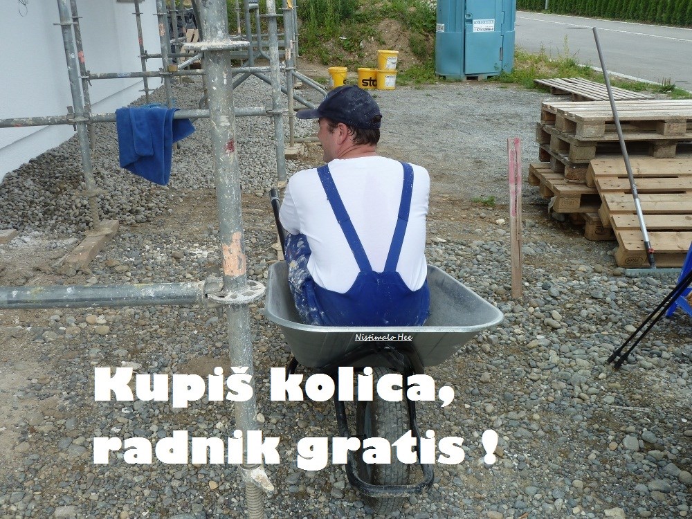kupiš kolica radnik gratis