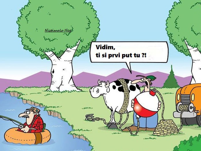 prvi put na jezeru