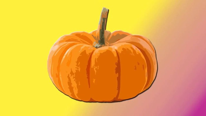 Nice way to open the pumpkin... ;)