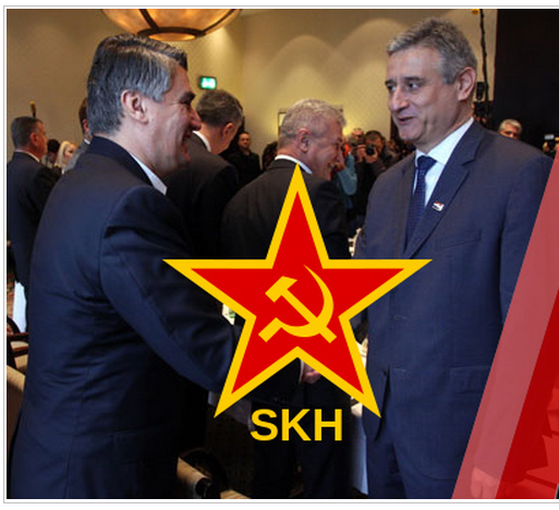 HDZ + SDP = Savez komunista Hrvatske 
