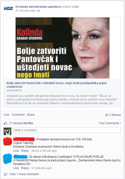 Predsjednička kampanja u punom jeku