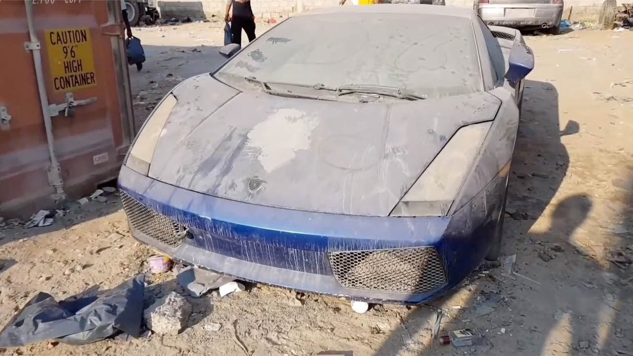 Guy Finds Abandoned Supercar Graveyard