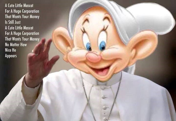 Papa Franjo crkvena maskota