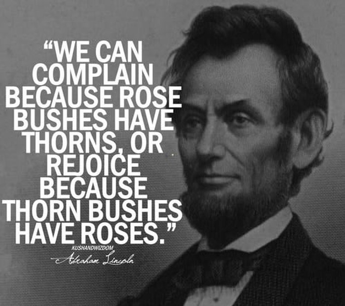 Abraham Lincoln nije volio kukati