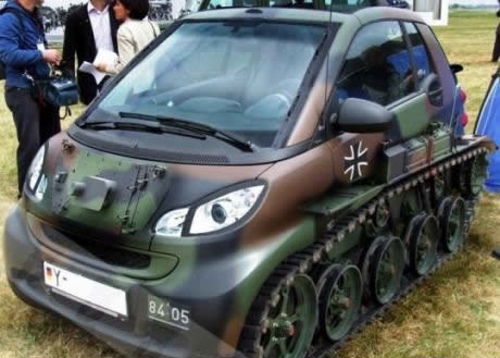 Maskirni Smart gusjeničar