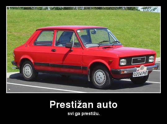 Prestiž, luksuz, elegancija - gutaš prašinu ko kralj