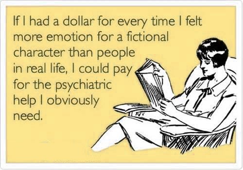 Tko se više brine za likove iz knjiga nego za žive ljude?