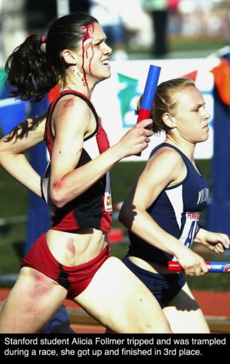 Pala, pregažena, ostavljena - ustala i osvojila medalju