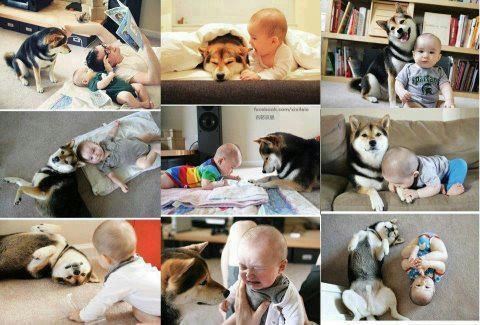 Beba i njen najbolji prijatelj ikad:)