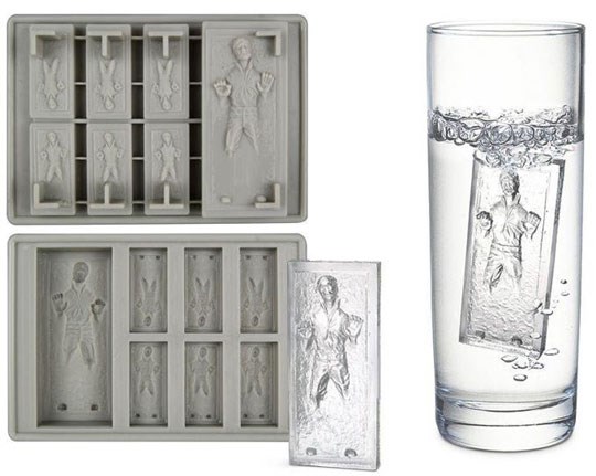 Han Solo ledene kockice za hardcore fanove Star Warsa