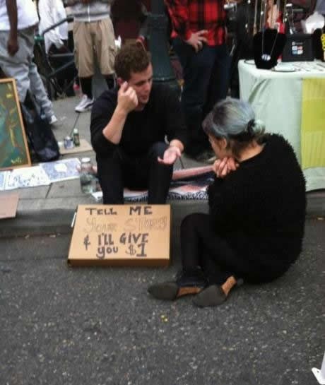 Biste li nekome ispričali svoju životnu priču za dolar?