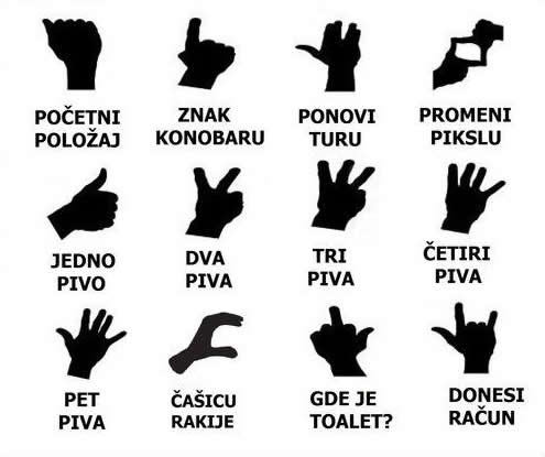 Birtijaška pantomima za konobare