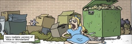 Alisa u zemlji čudesa - malo realističnija verzija