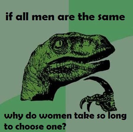 Ako su svi muškarci isti, uzmi bilo kojeg