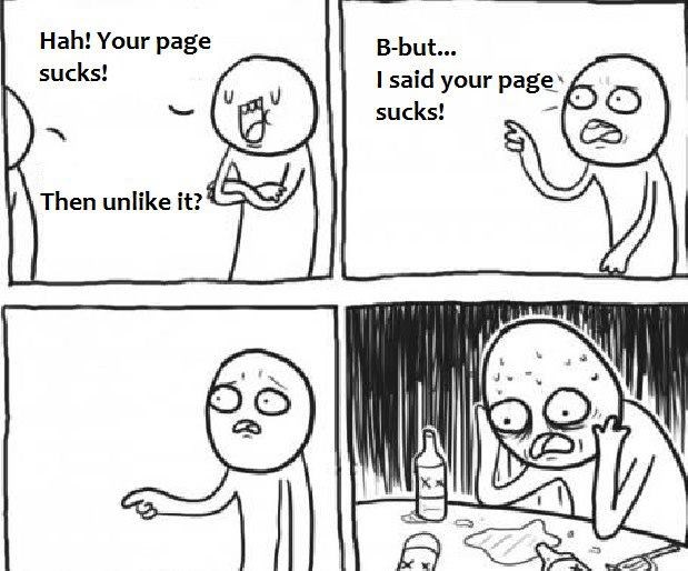 neviđena patnja napornih fejs hejtera