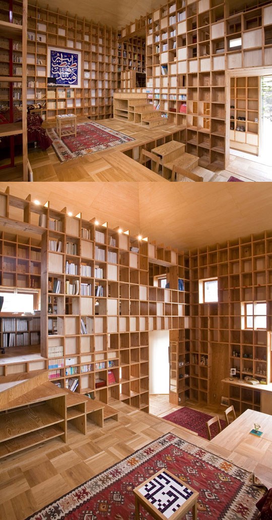 Kuća-knjižnica za pravog intelektualca