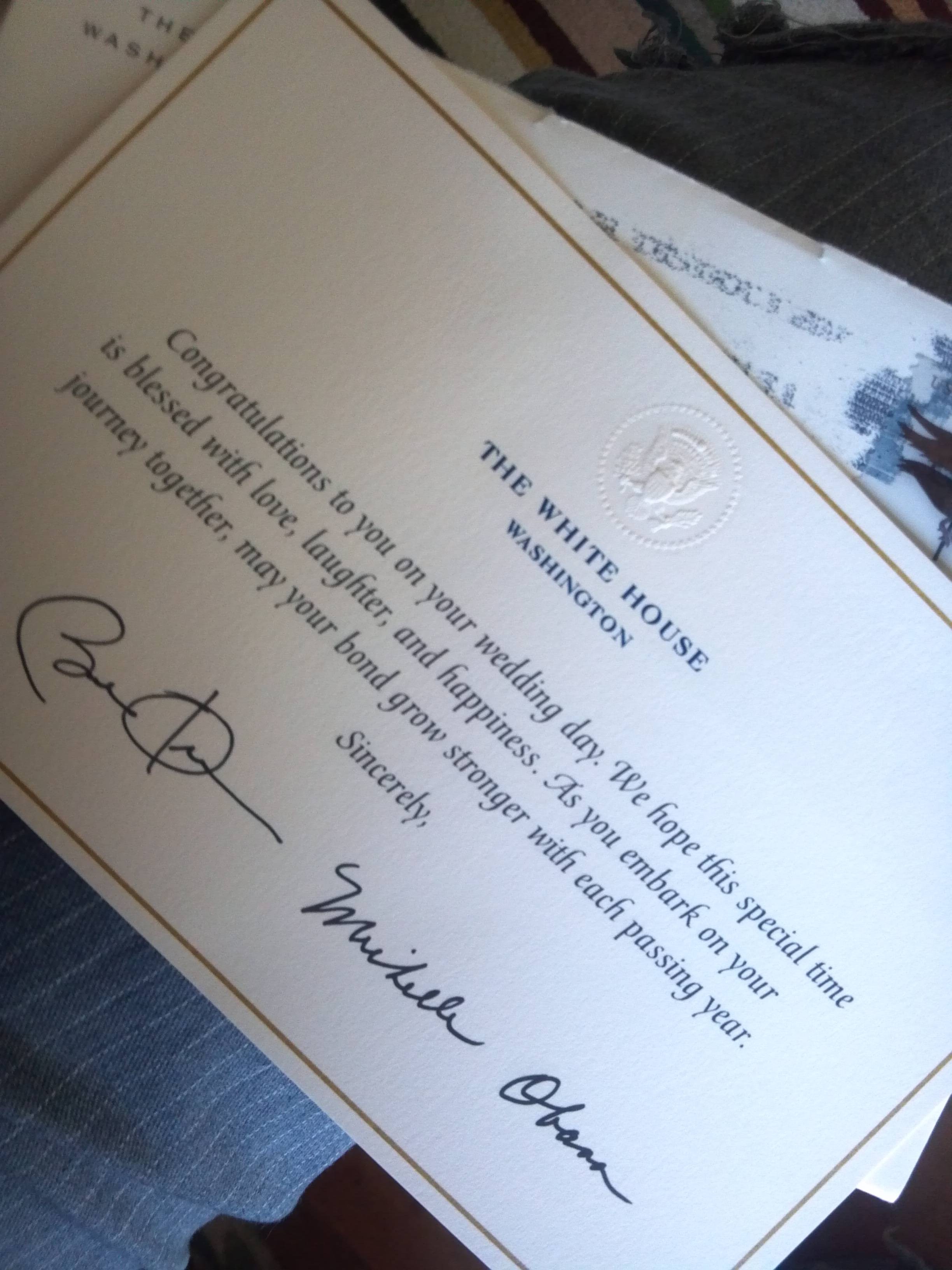 Pozvali Obamu na vjenčanje - stigao odgovor iz Bijele kuće