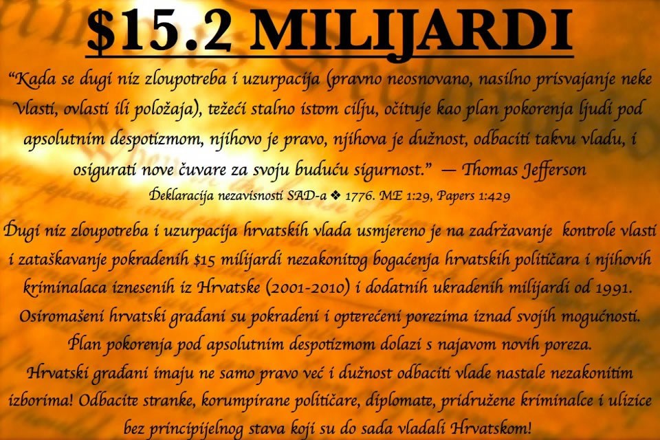 Dužnost ti je spasiti vlastito dupe, a ni to ti se ne da