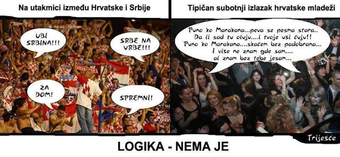 Nabijem ti "hrvatske domoljube"