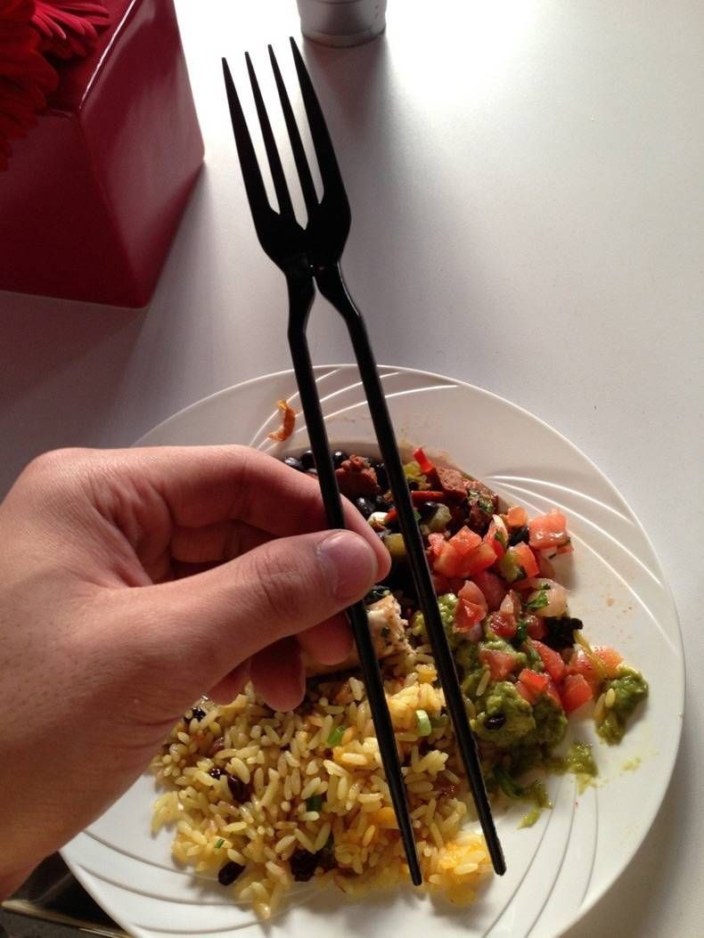 Vilica i štapići u jednom - spoj istoka i zapada