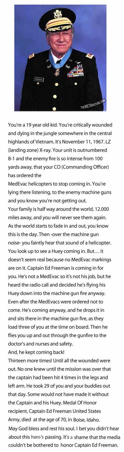 Vijetnamski ratni heroj riskirao život za spas hrpe vojnika