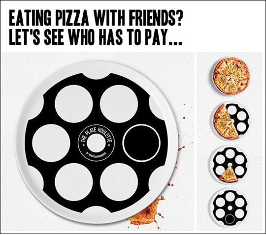 Pizza rulet - tko dobije metak, plaća