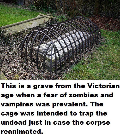 Jer ako je u stanju izać iz groba, neće ovo polomit